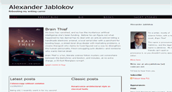 Desktop Screenshot of ajablokov.com