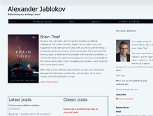 Tablet Screenshot of ajablokov.com